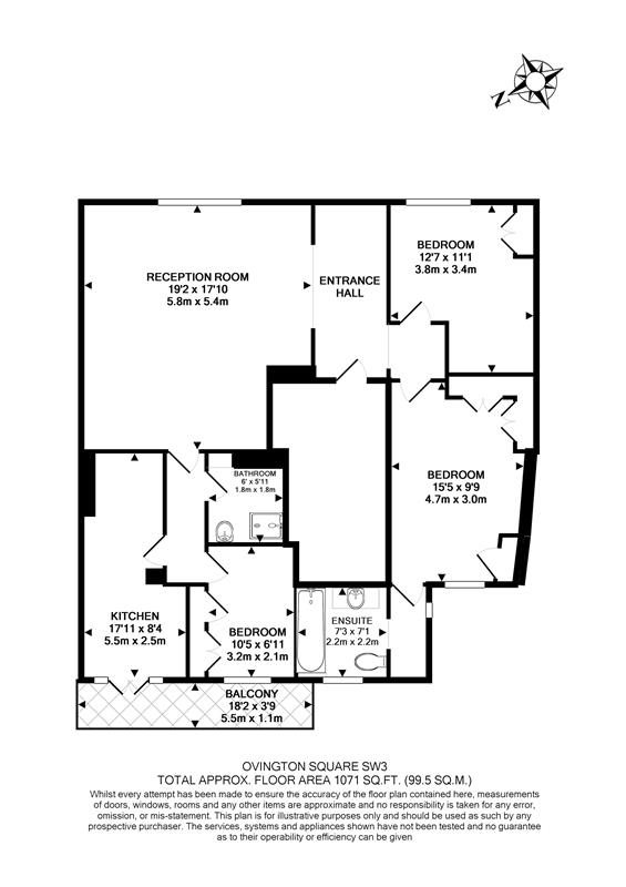 2, OVINGTON SQUARE, London floorplan