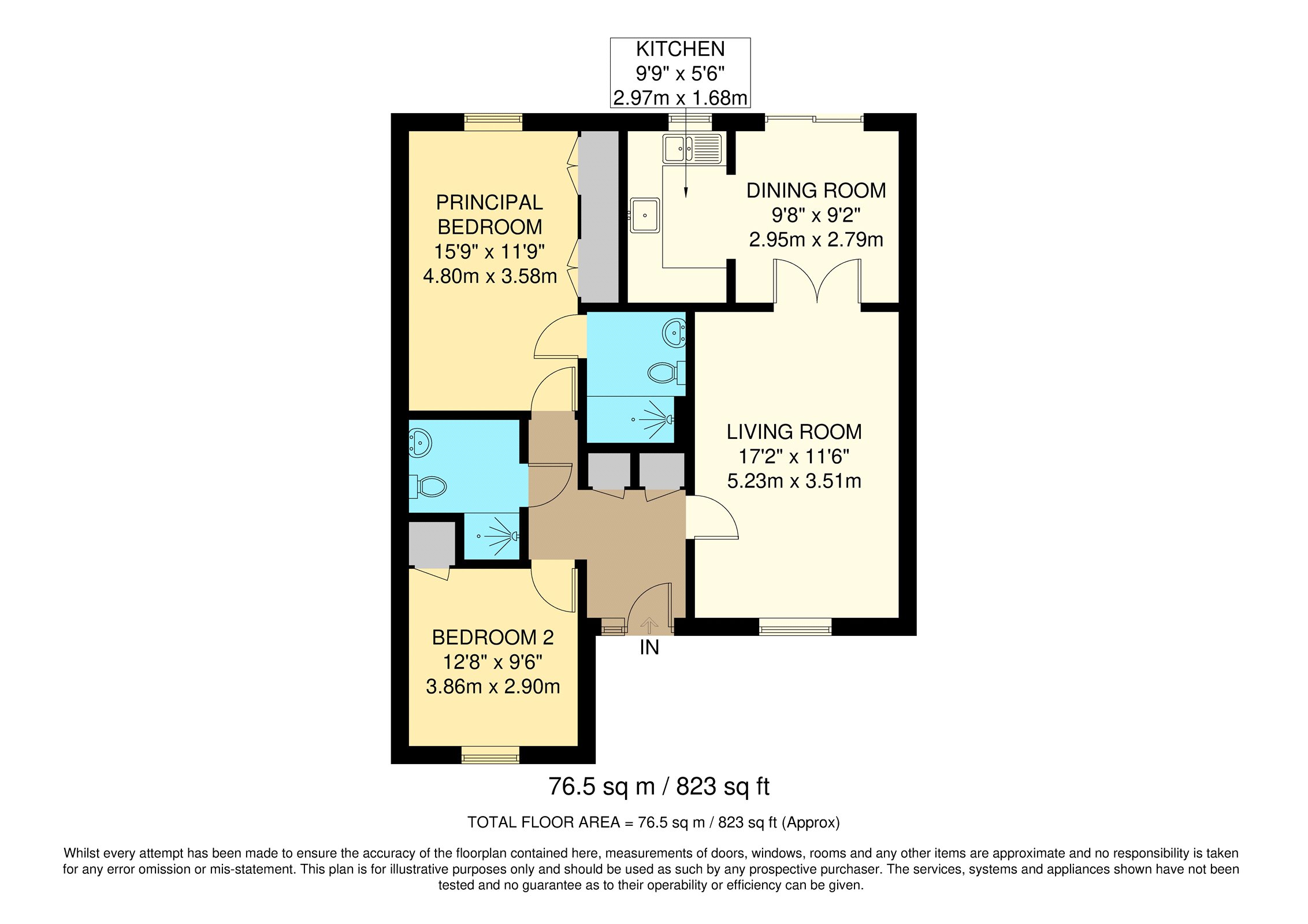 17 Ashfields,, Alma Road, Surrey floorplan