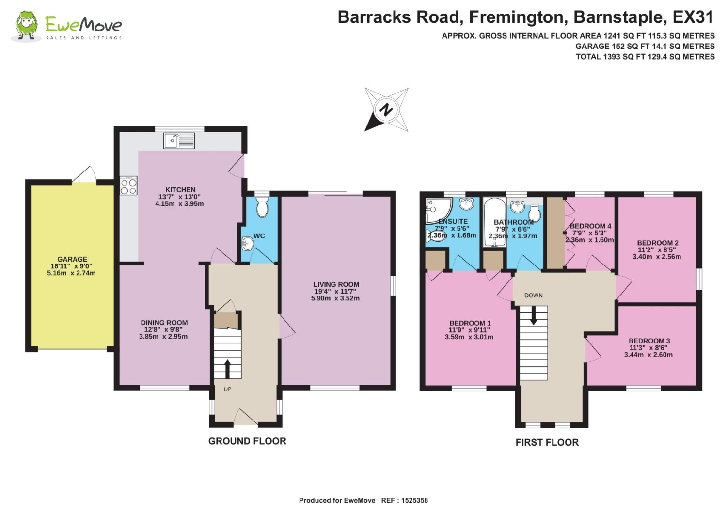 18, Barracks Road, Barnstaple floorplan