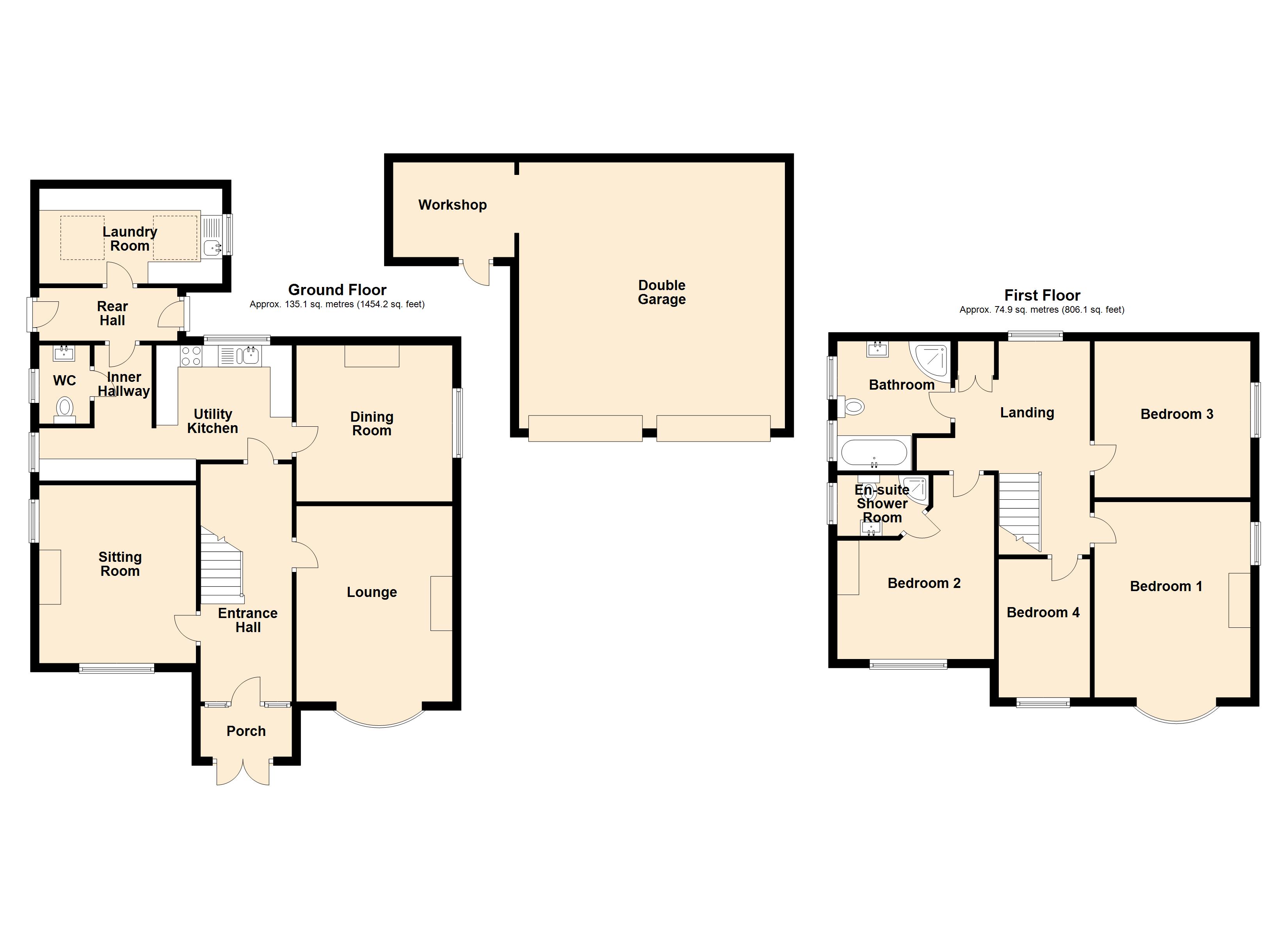 Frondeg, Station Road, Llangollen floorplan