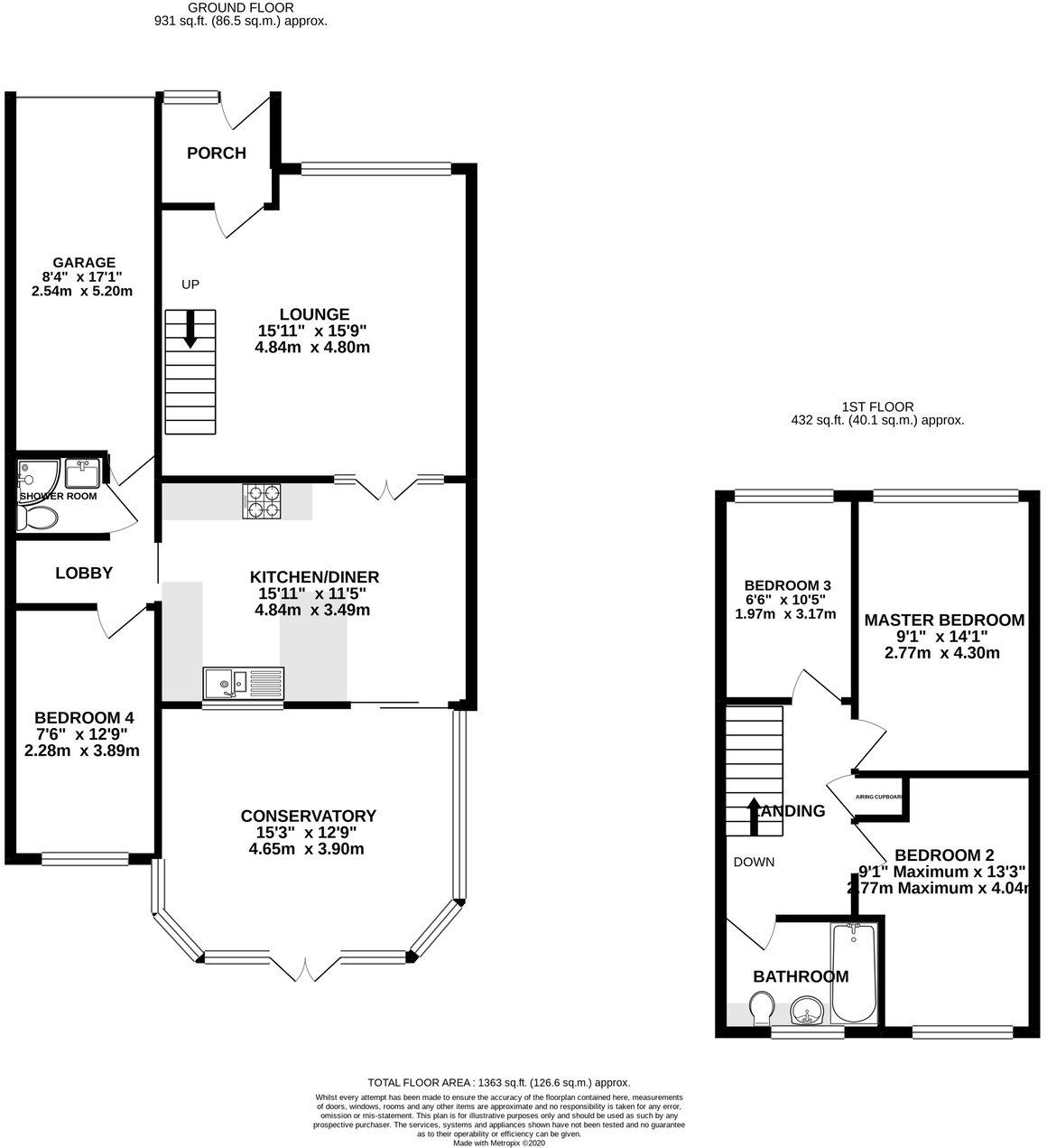 Repton Way, Kent floorplan