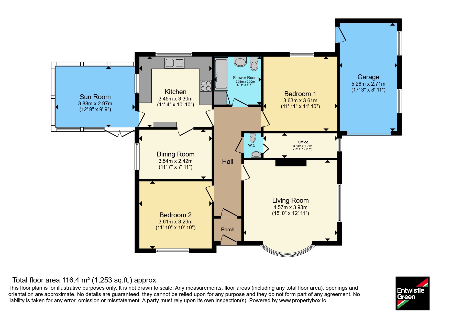 8, Winder Garth, Carnforth floorplan