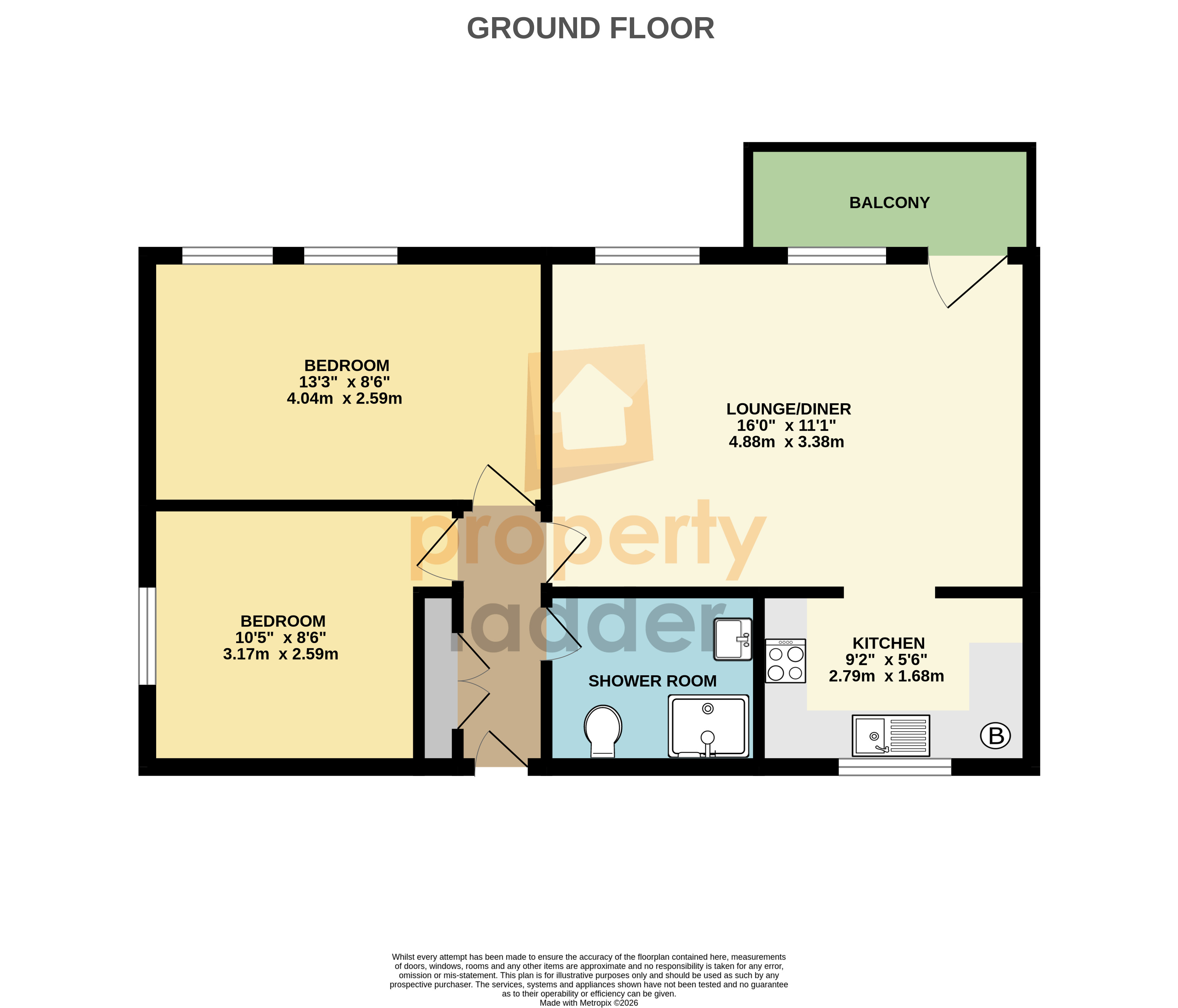 Baxter Court, Norwich floorplan