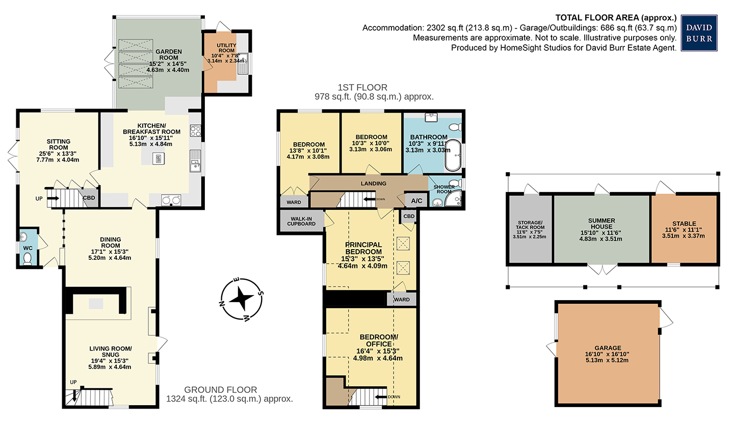 Bramble Cottage, 59, Pettaugh Lane, Ipswich floorplan