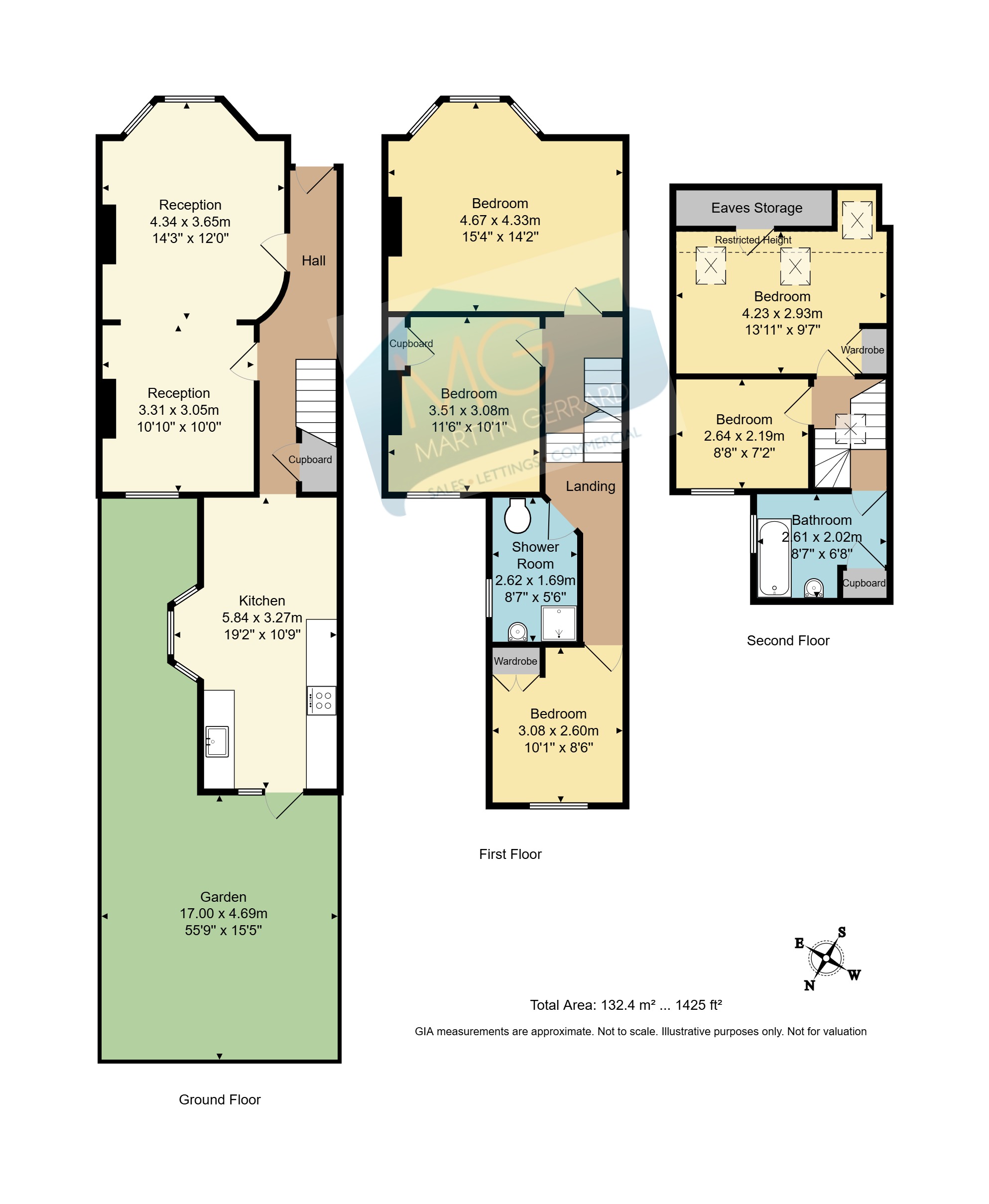 24, Bedford Road, London floorplan