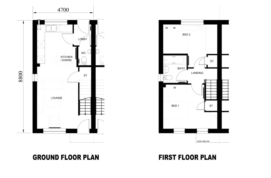 Thoresby Vale - Plot 87, 15, The Cobbles, Mansfield floorplan
