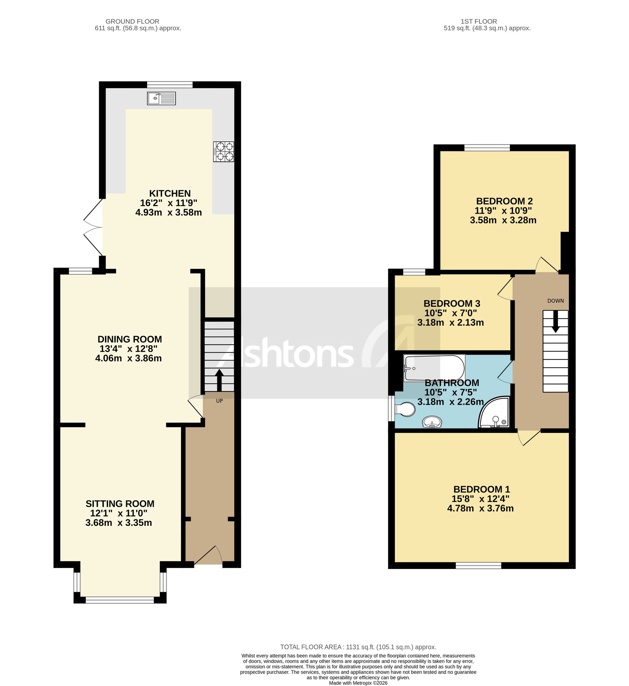 91 Wigan Road, Wigan floorplan