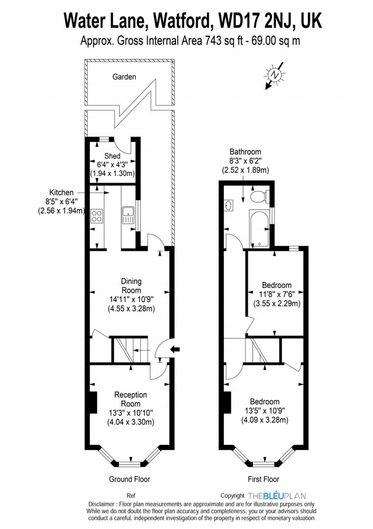 2 Bedrooms  for sale in Grand Union Canal, Grove Mill Lane, Watford WD17