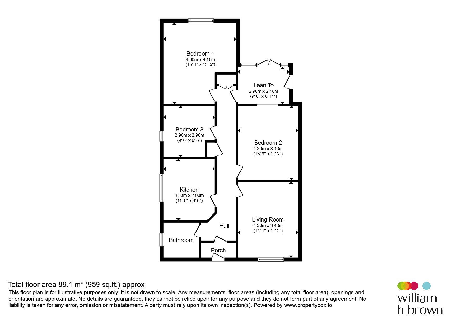 97, Portland Road, Rushden floorplan