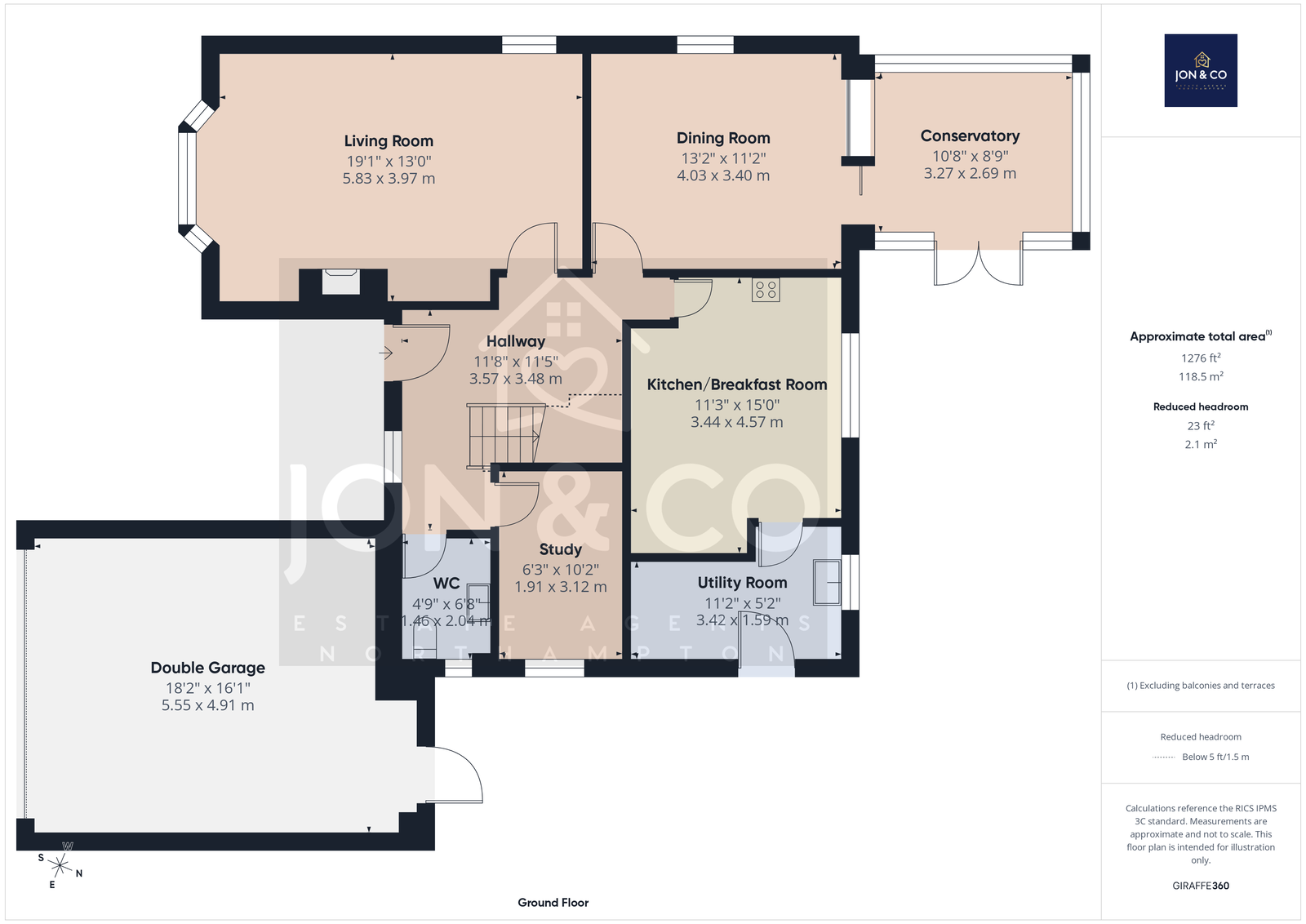 11, Cottage Gardens, Northampton floorplan