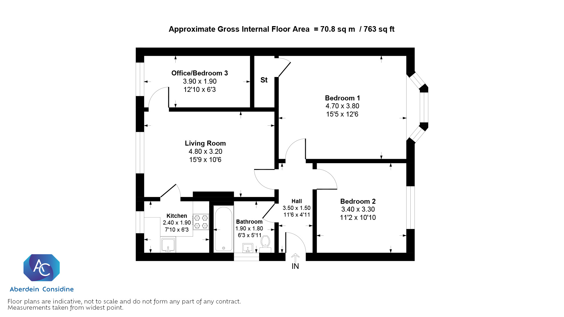 2/2, 5, Dorchester Avenue, Glasgow City floorplan