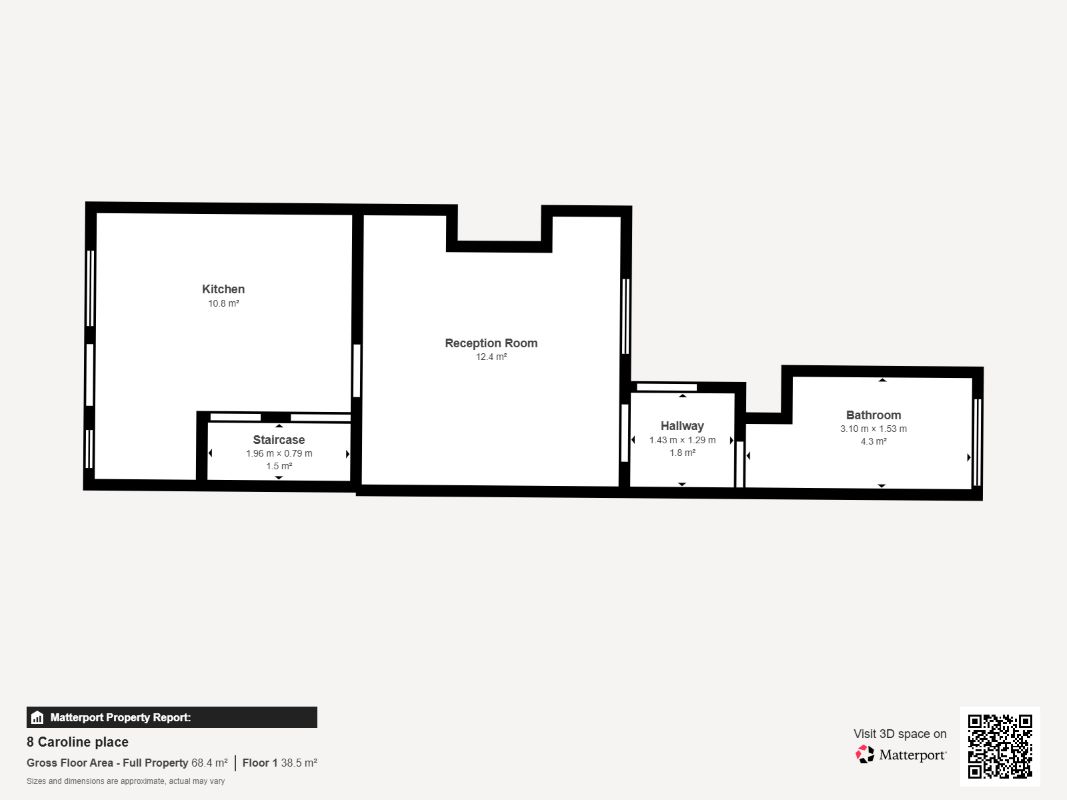 8, Caroline Place, Birmingham floorplan