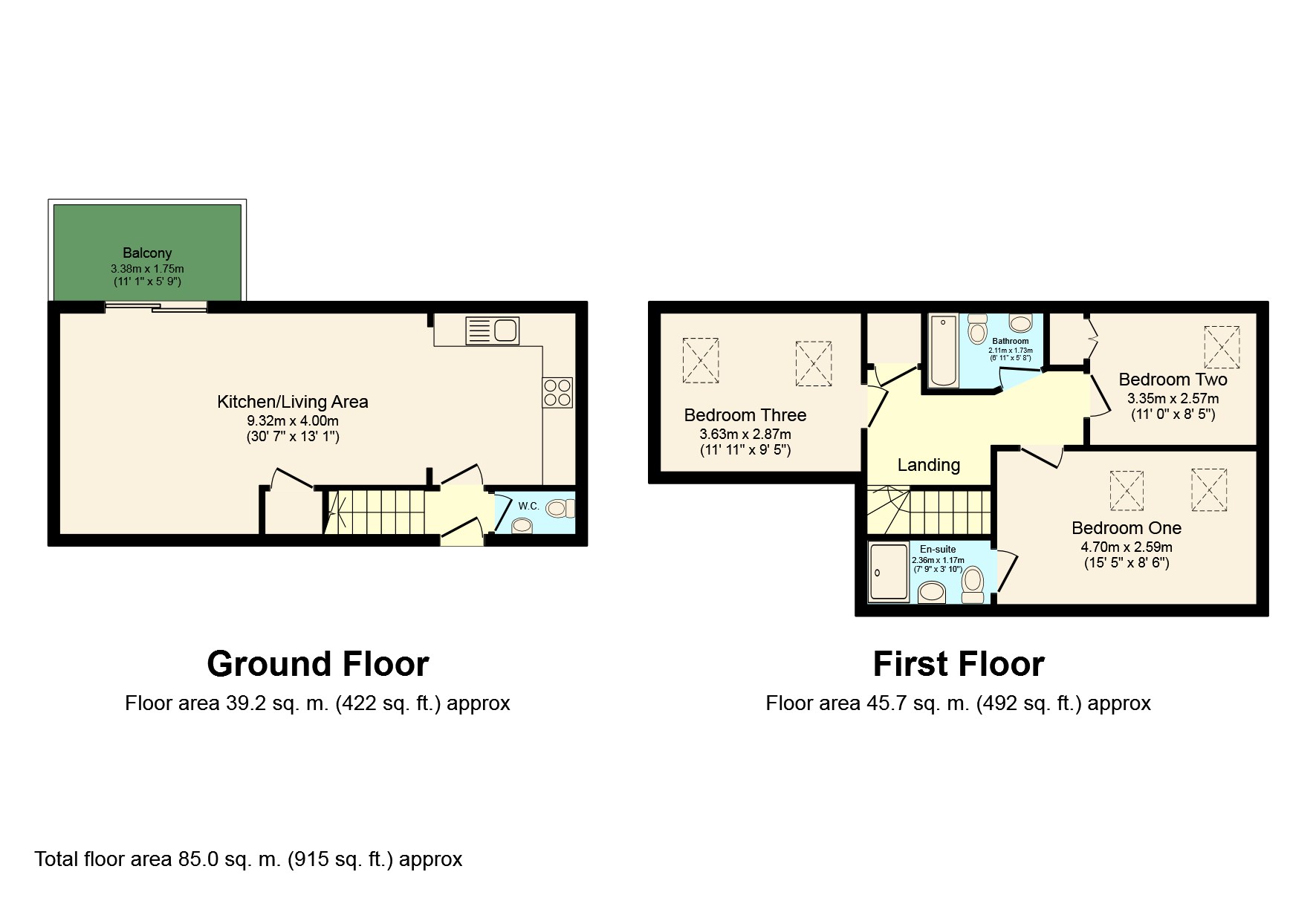 3 Bedrooms Flat for sale in North Street, Horsham RH13