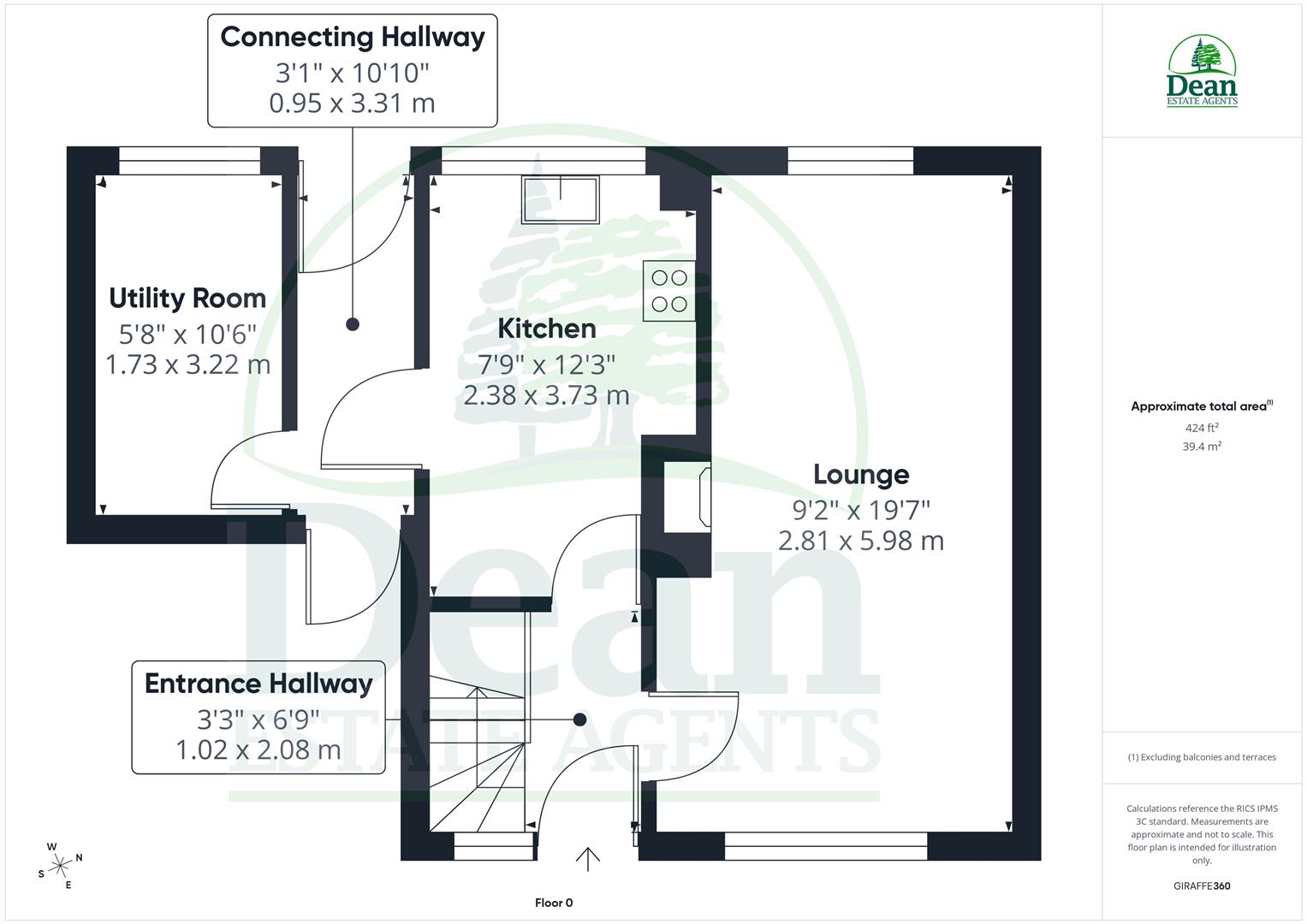 8, Woodland Rise, Lydney floorplan