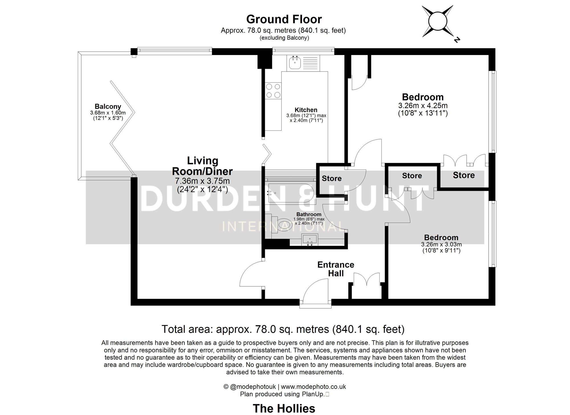 1 The Hollies New Wanstead, London floorplan