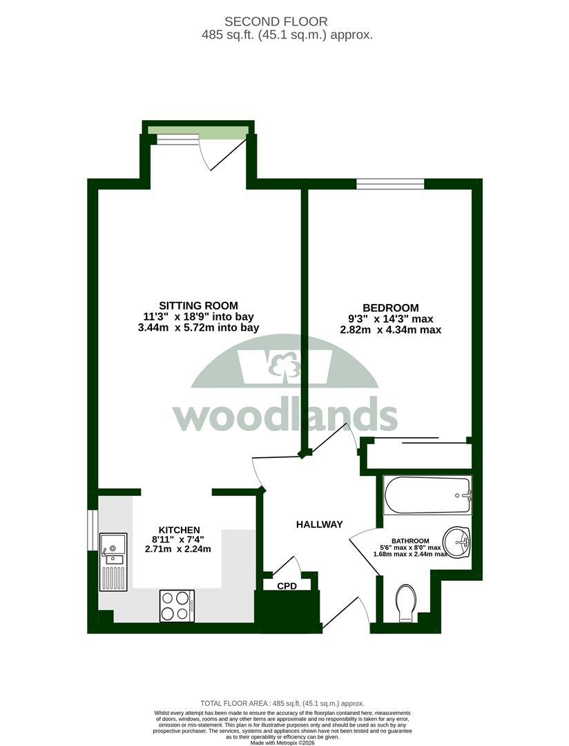 17, Tulip Court, North Parade, Horsham floorplan
