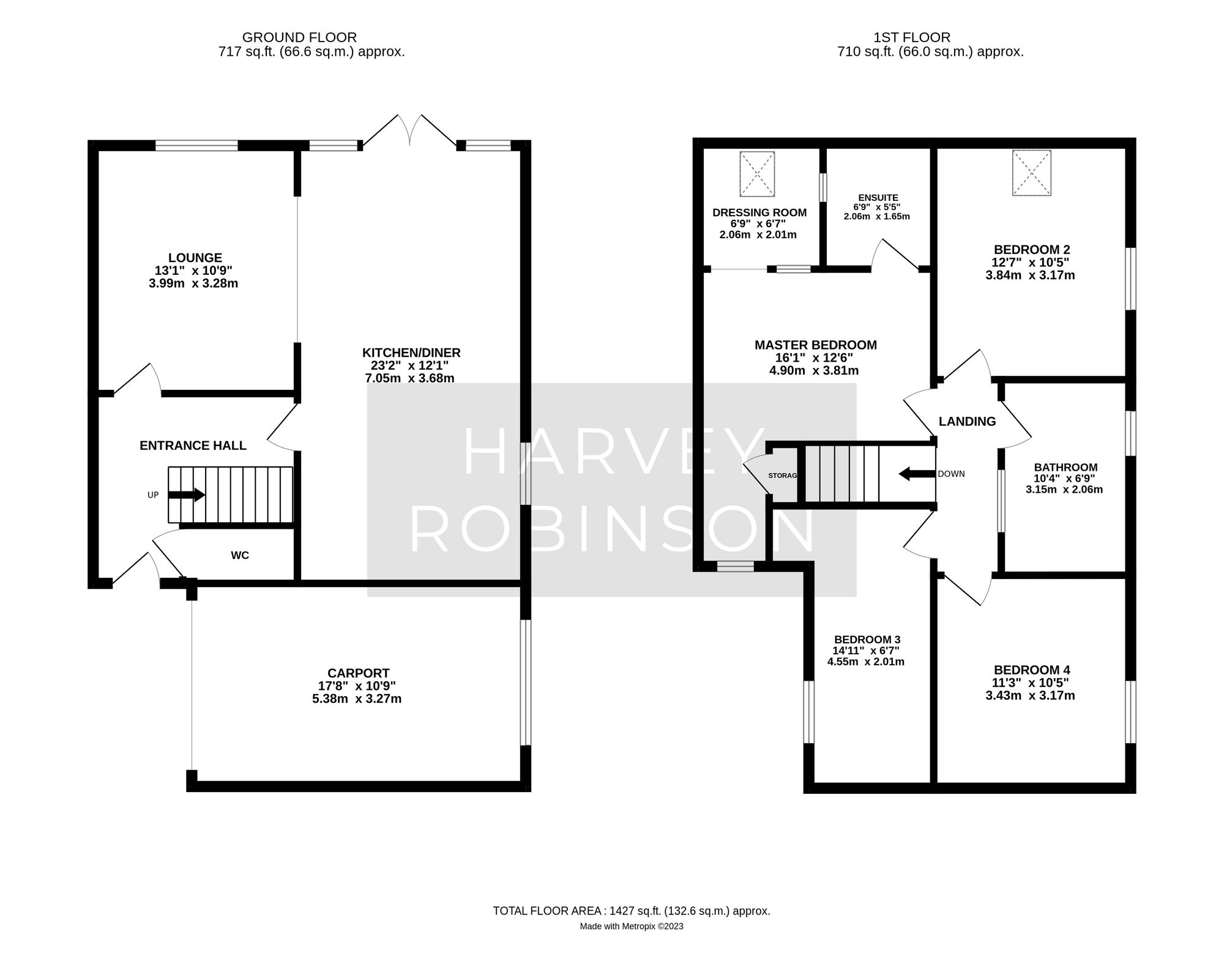 2 Ebony House Chapel Road, Huntingdon floorplan