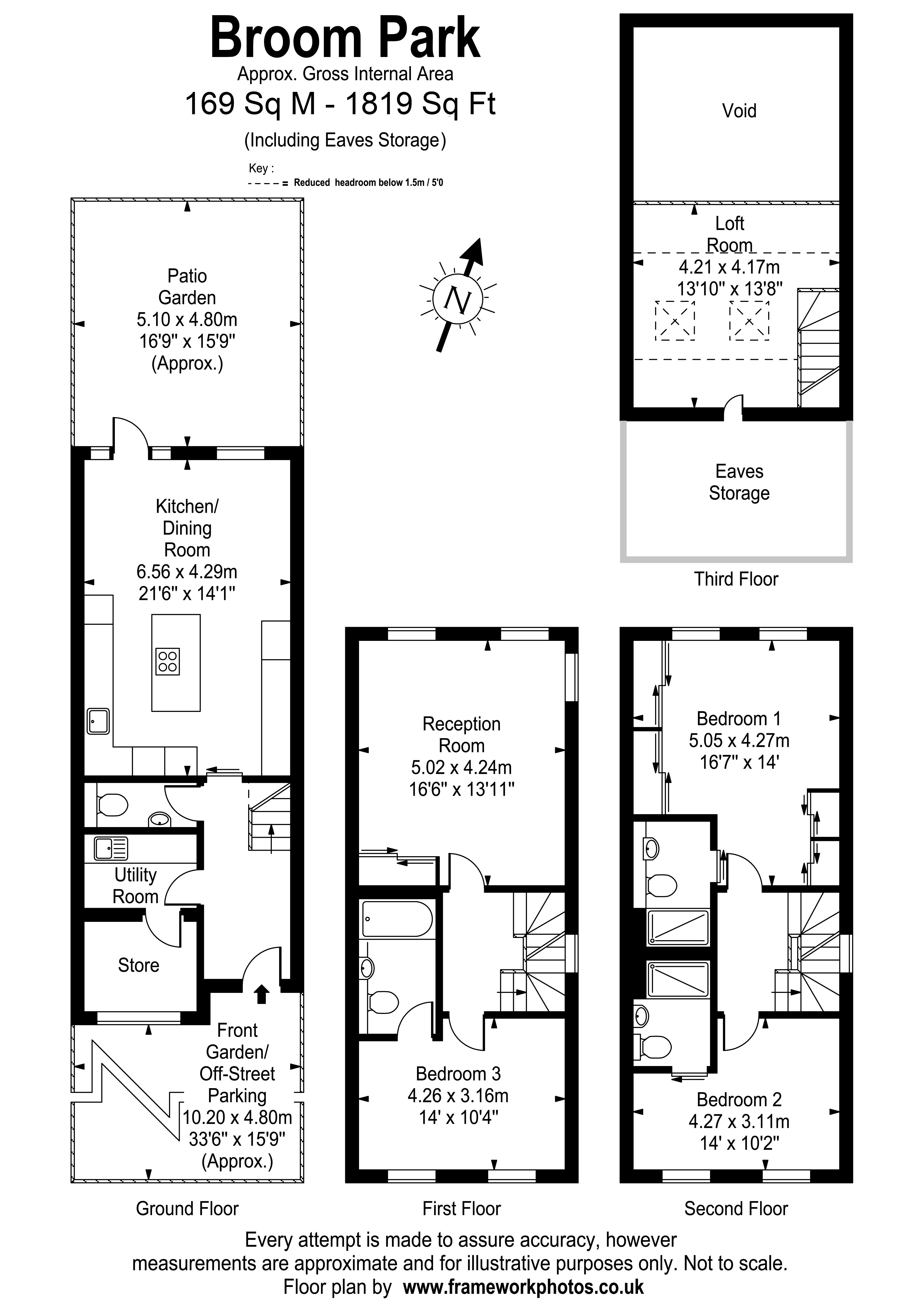 Broom Park, Teddington TW11, 3 bedroom end terrace house for sale
