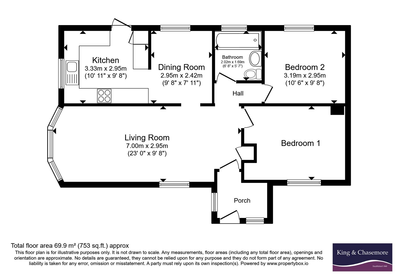 9, Woodpecker Way, Turners Hill floorplan