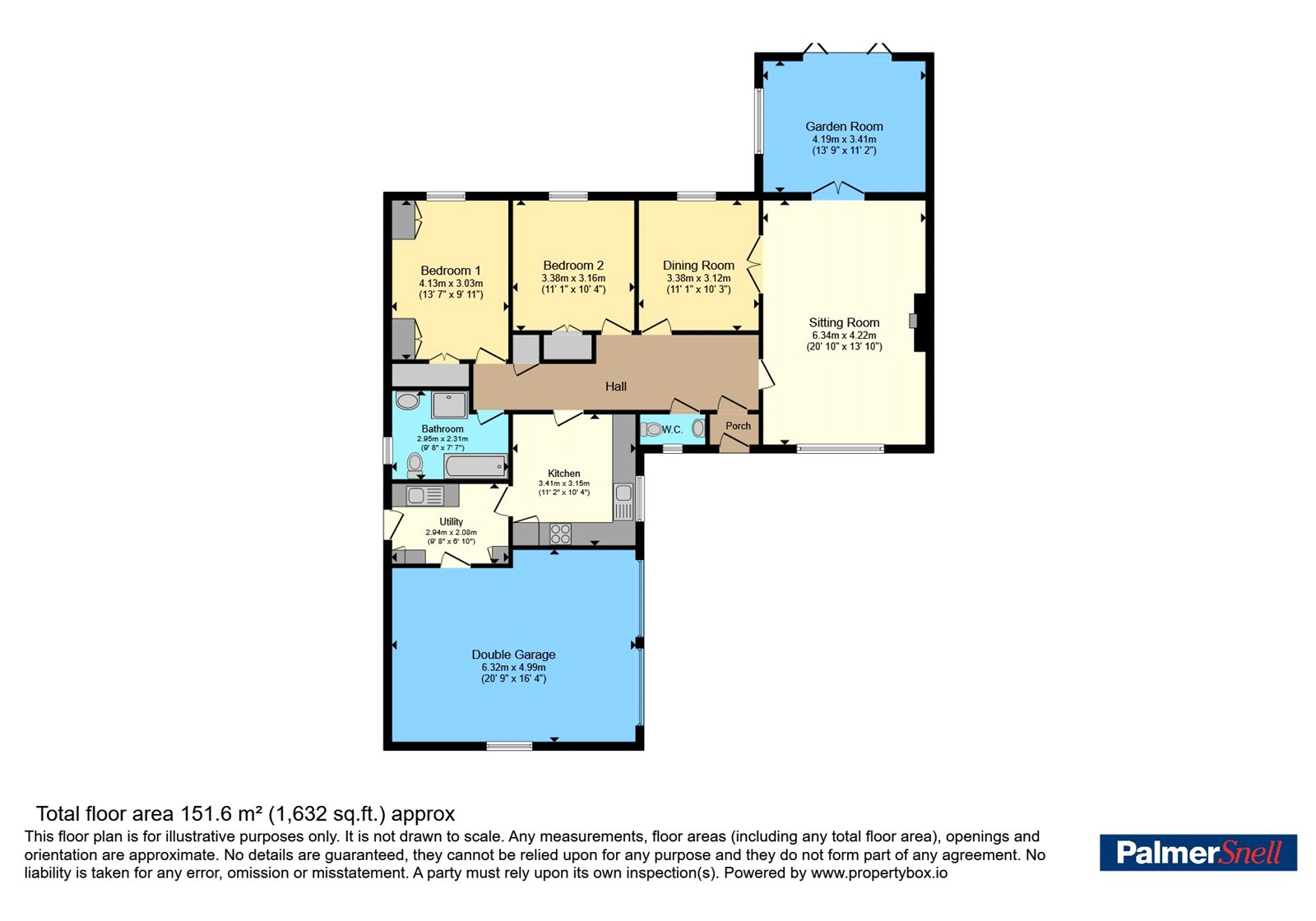 Rickhay Rise, Crewkerne floorplan