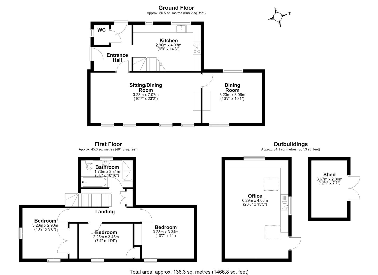 90, Wisteria Cottage, Back Street, Garboldisham, Diss, Back Street, Garboldisham, Diss, Diss floorplan