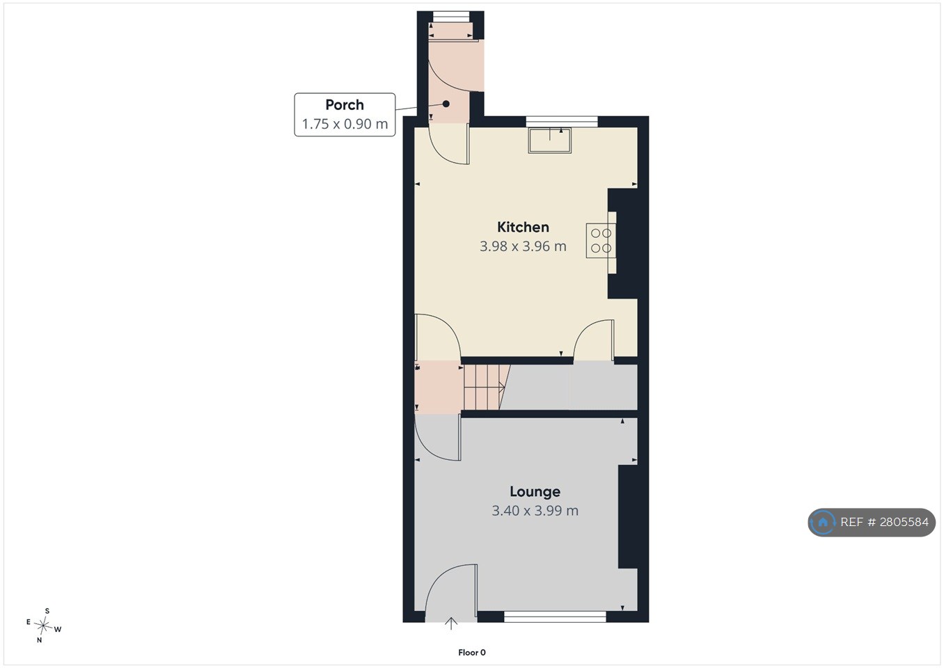 Hugh St, Castleford floorplan