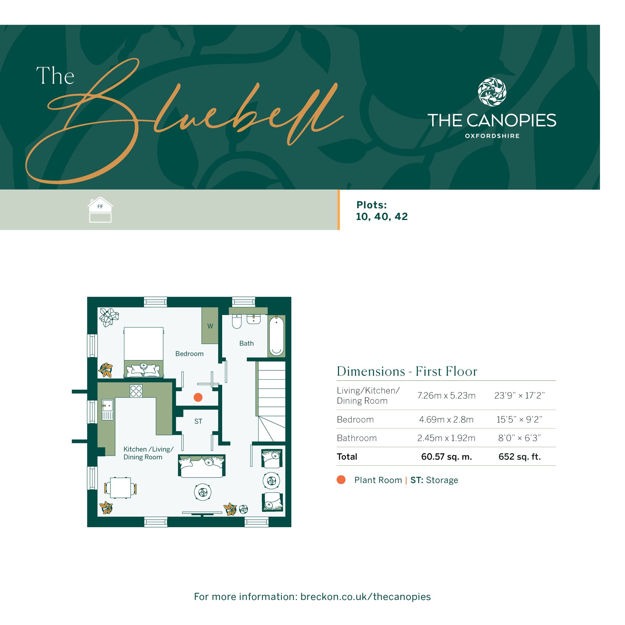 Plot 40, The Canopies, Milton Hill, Abingdon floorplan