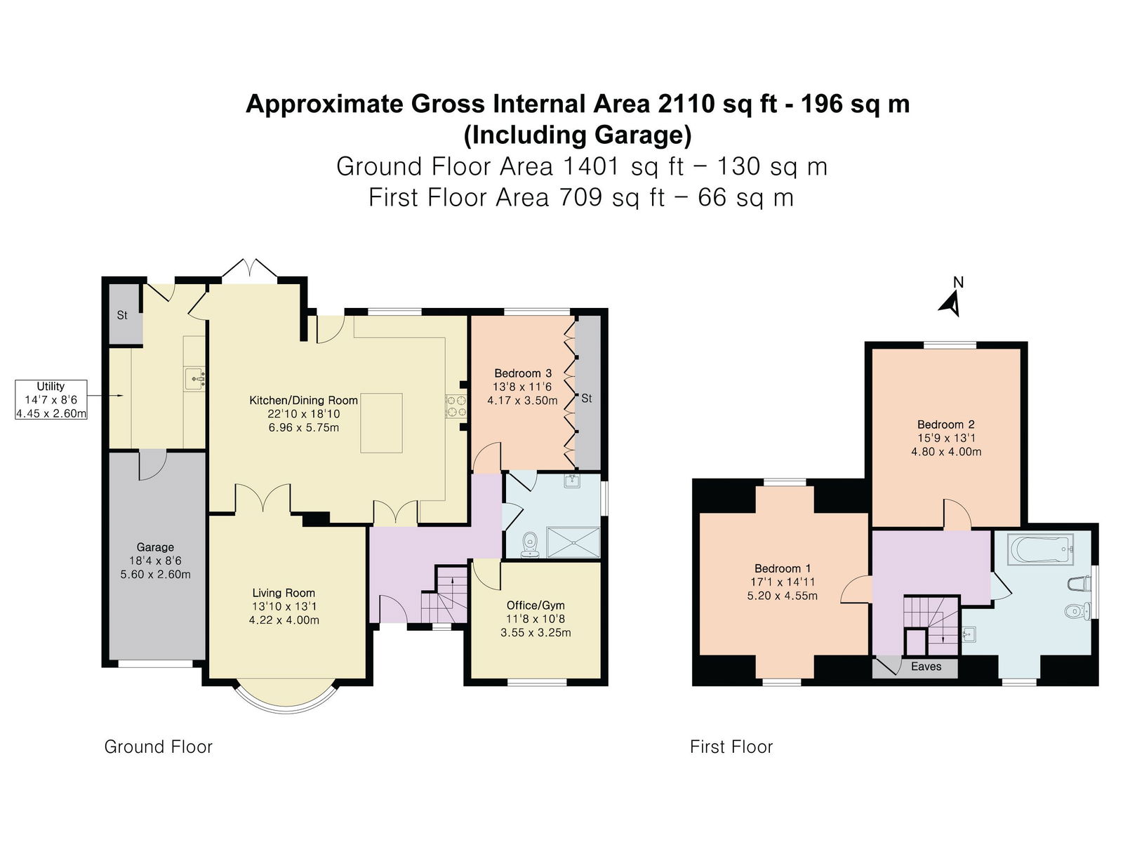 The Copse, Fetcham floorplan