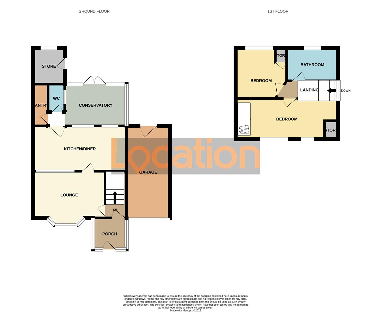 3, Abbey Road, Mansfield floorplan