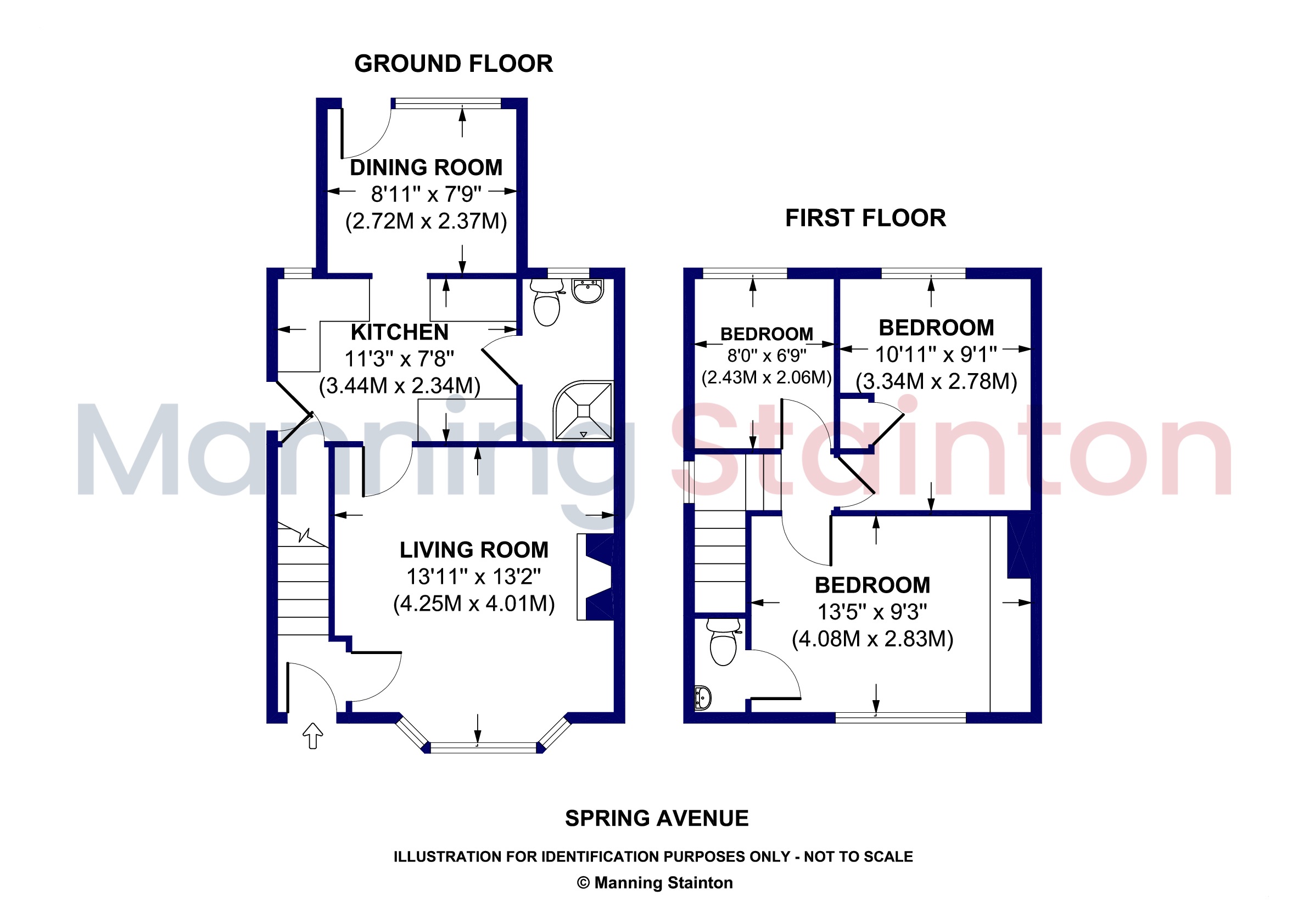 48, Spring Avenue, Morley floorplan