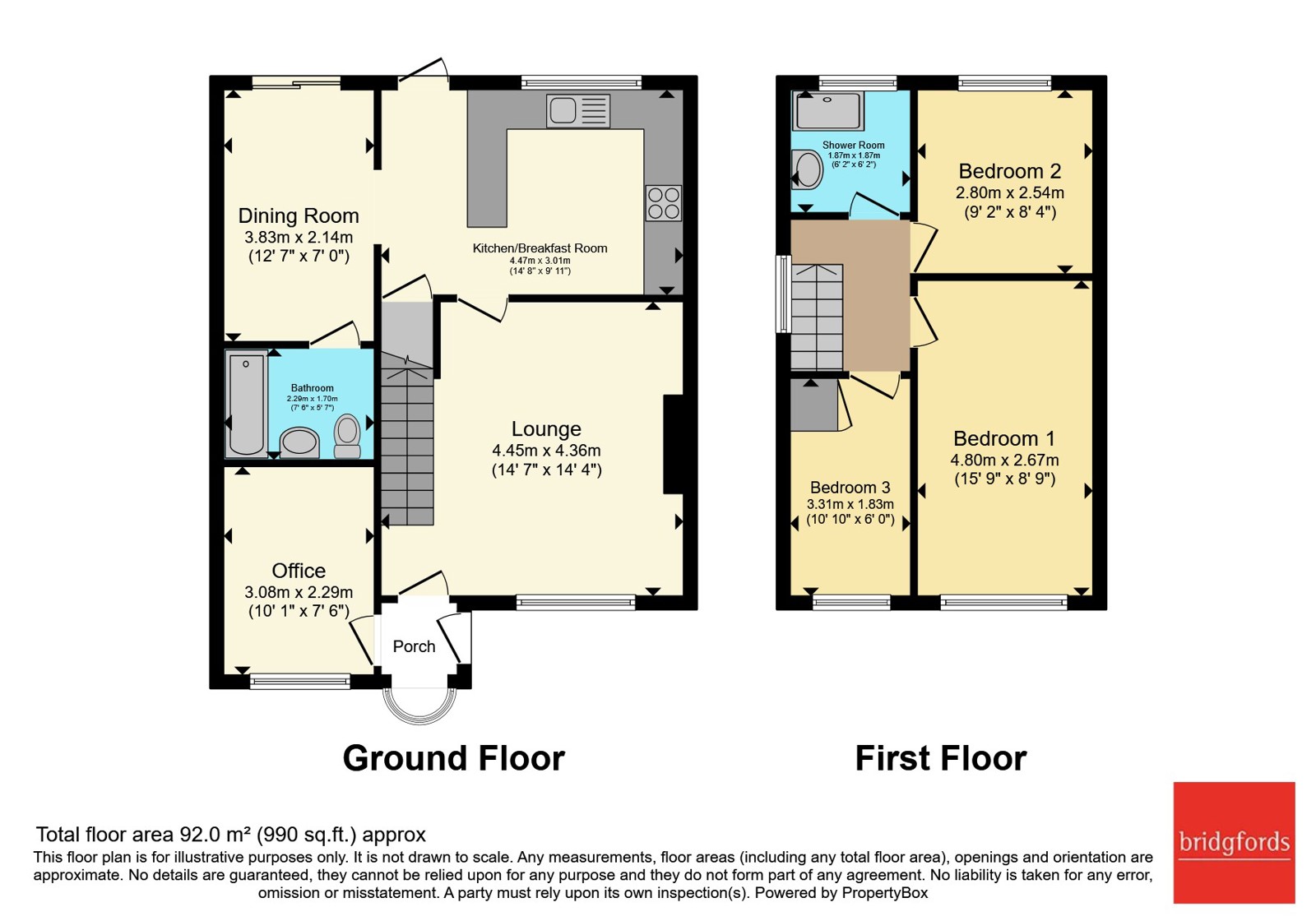 12, Tennyson Avenue, Greater Manchester floorplan
