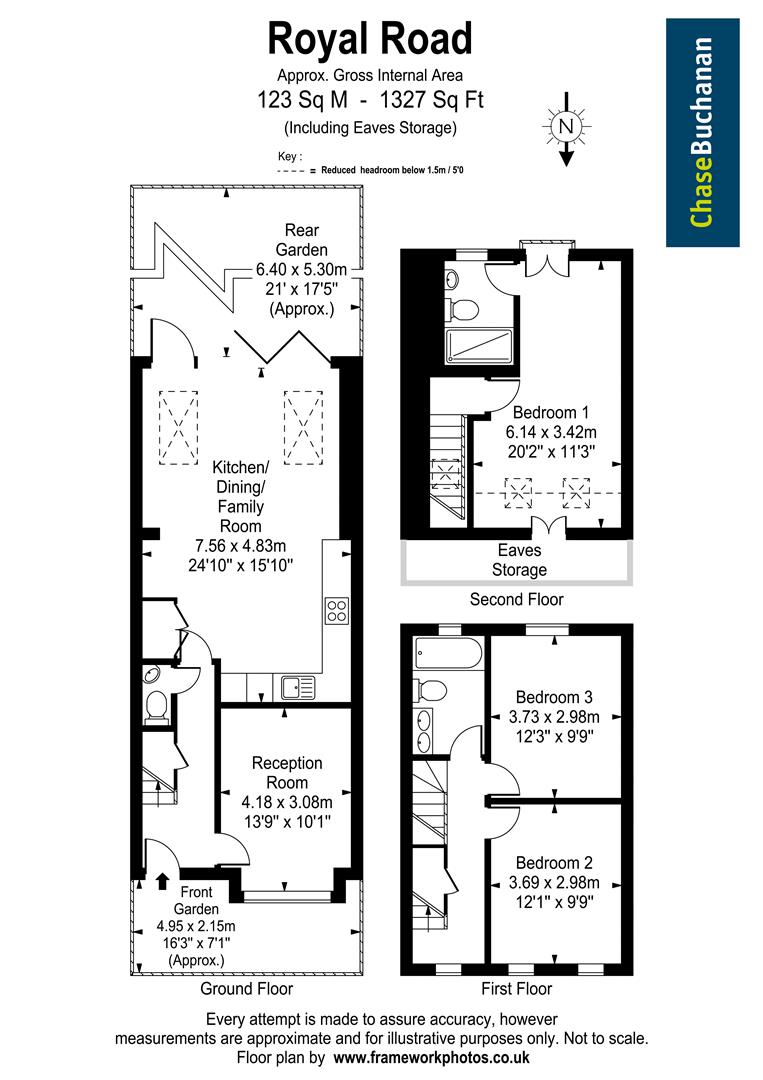 1, Royal Road, Teddington floorplan
