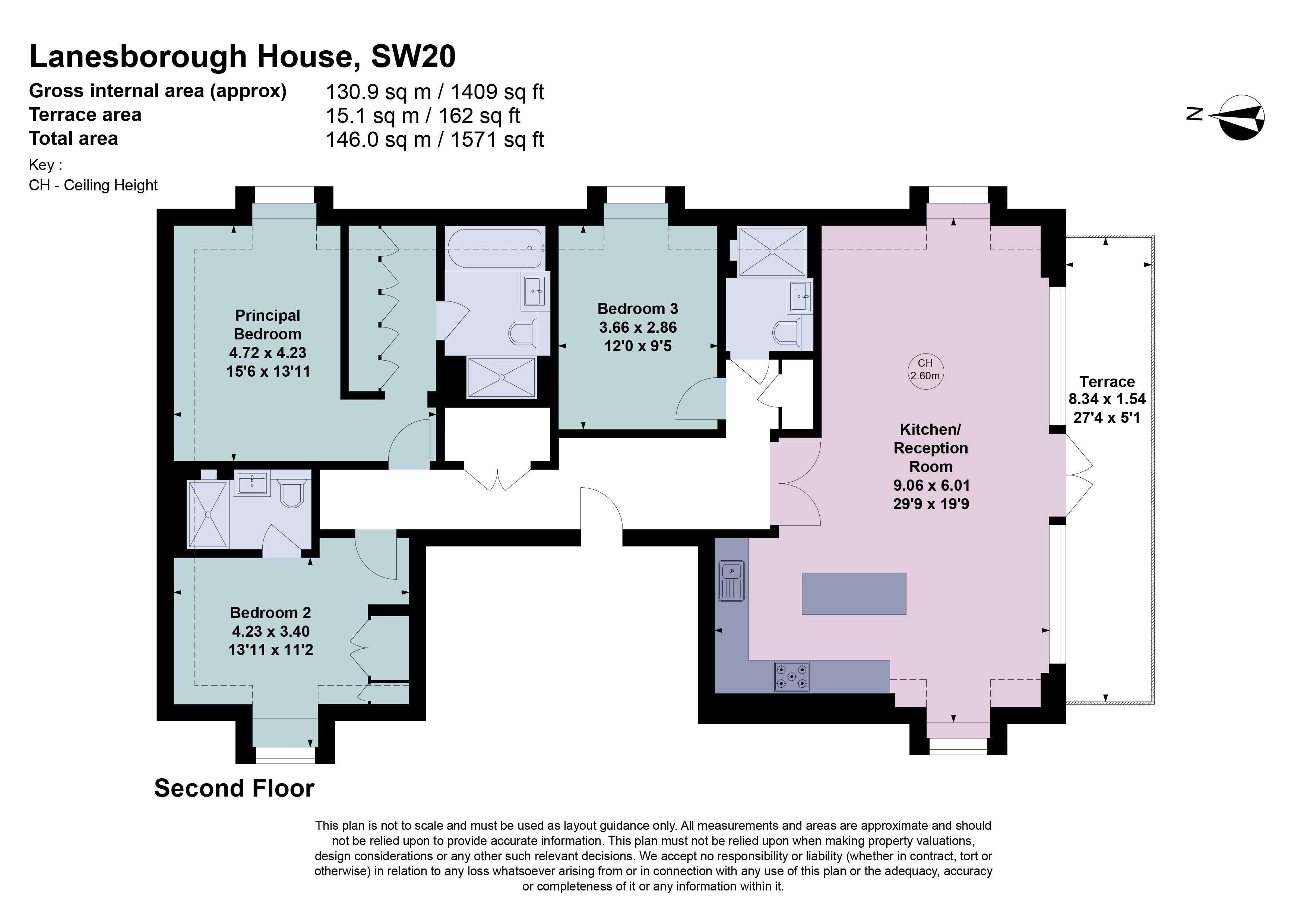 6 Lanesborough House,, Atkinson Close, London floorplan