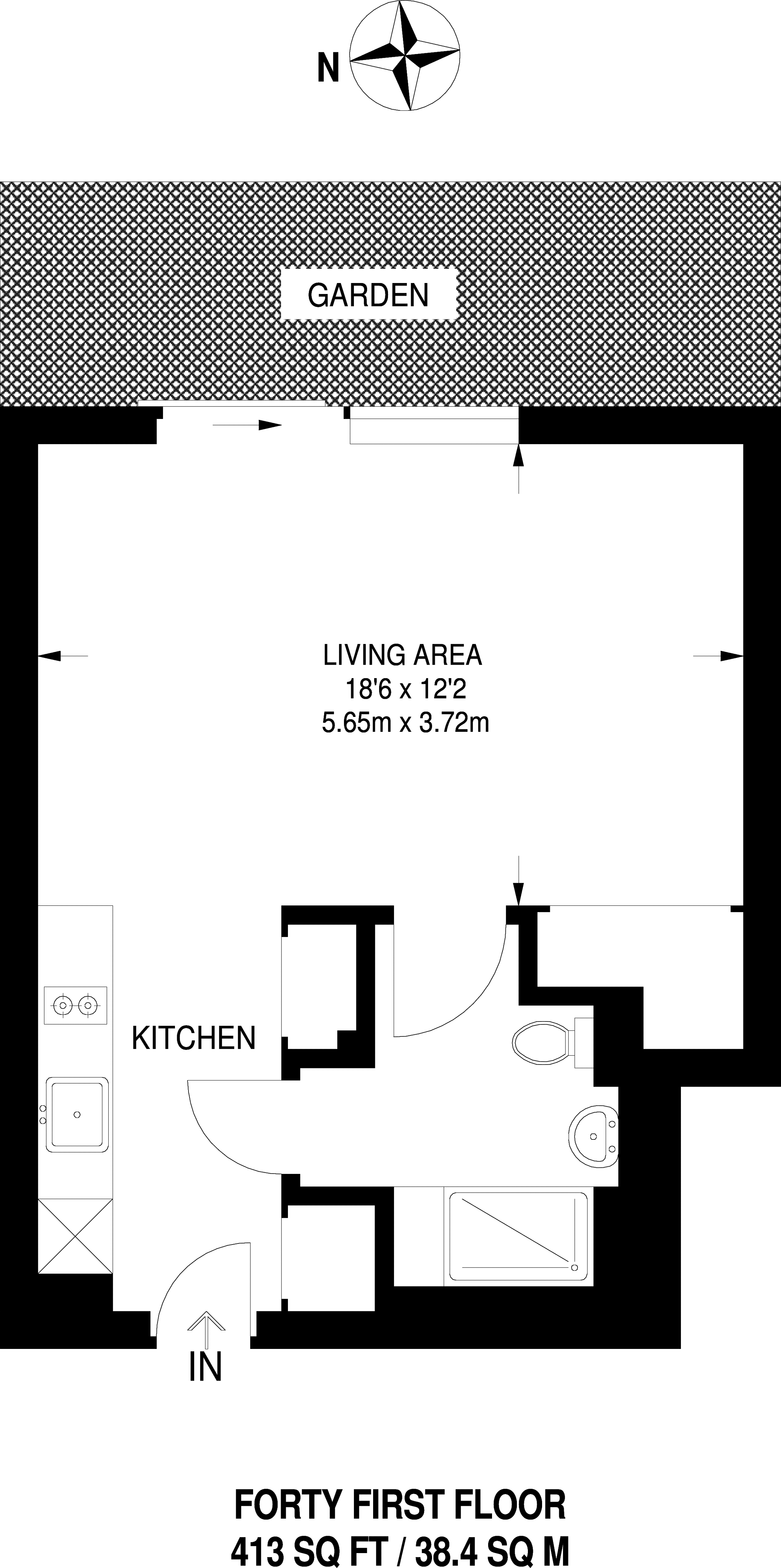 Floorplan - Representation Of Current Layout, Internal Floor Area Approx.