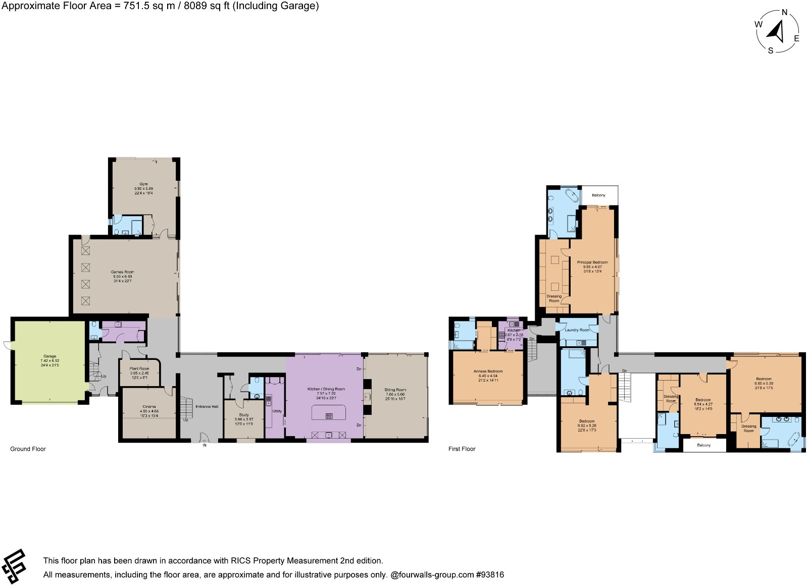 Lancewood,, London Road, Surrey floorplan