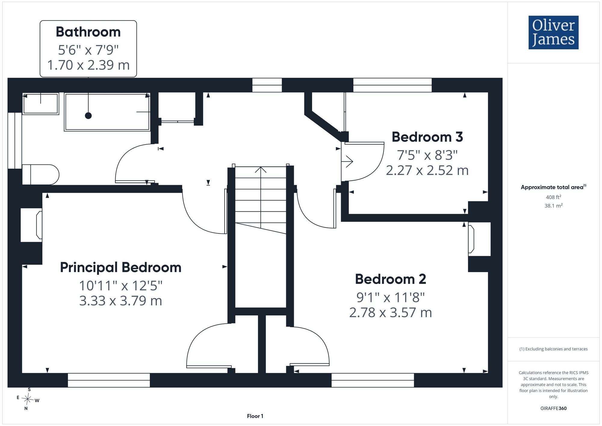 32 School Lane, Huntingdon floorplan