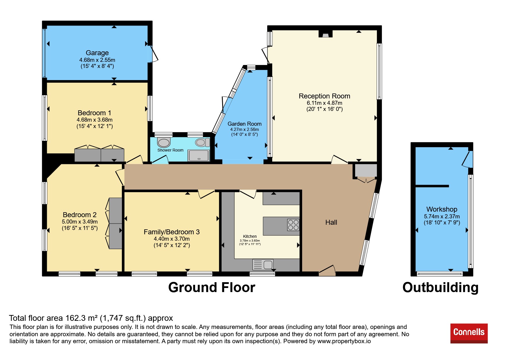 57, Hitchin Street, Baldock floorplan