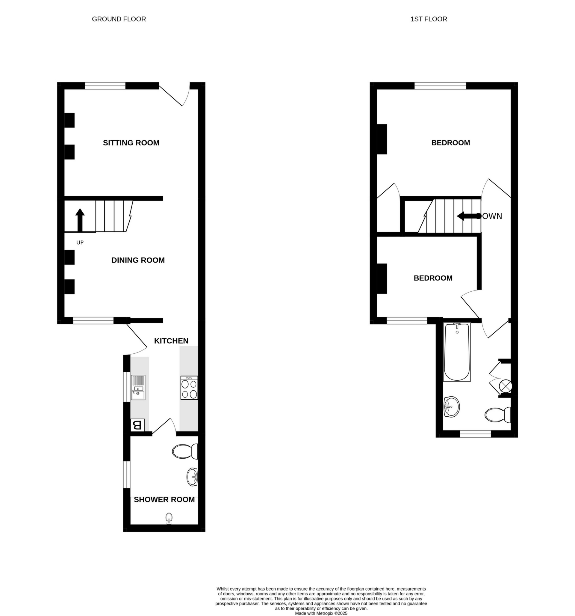 1, King Street, Deal floorplan