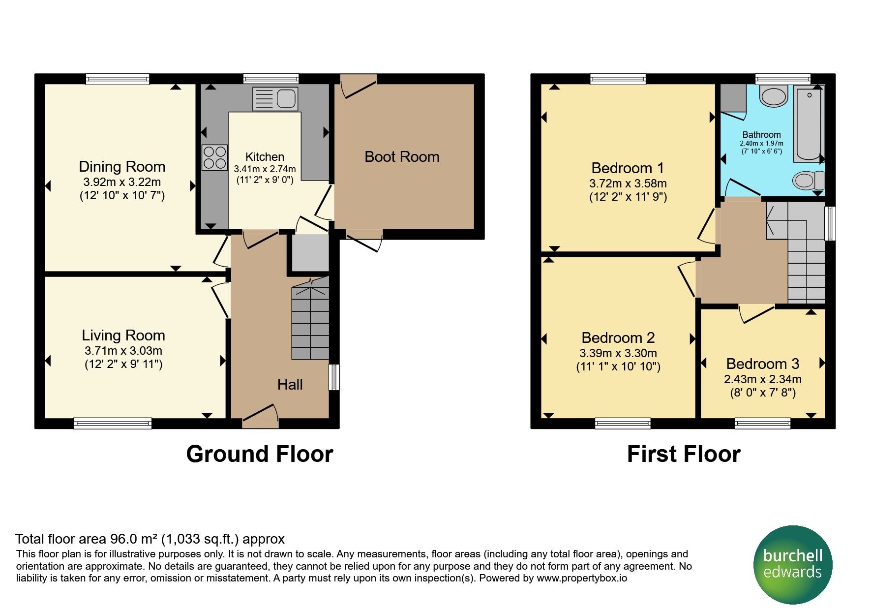 55, Wheeldon Avenue, Belper floorplan