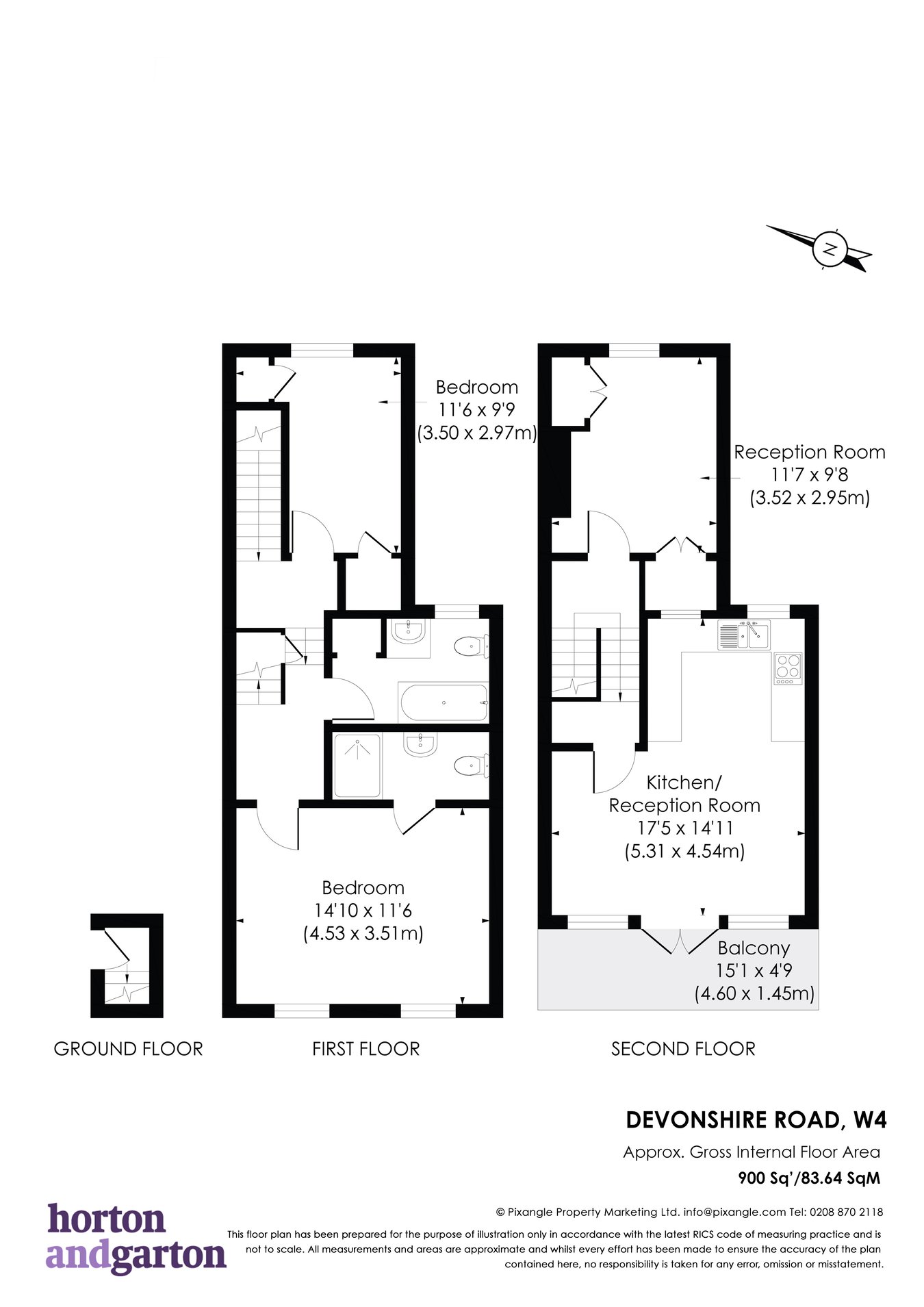32a, Devonshire Road, Chiswick floorplan