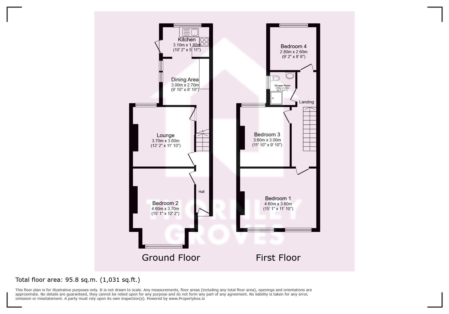 18, Hall Road, Greater Manchester floorplan