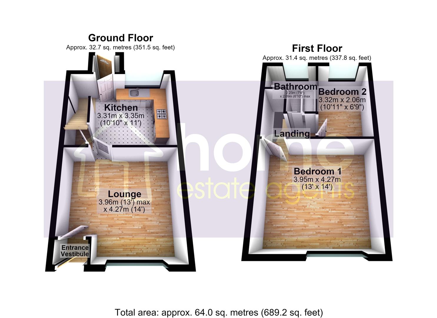 7, Roman Street, Mossley floorplan