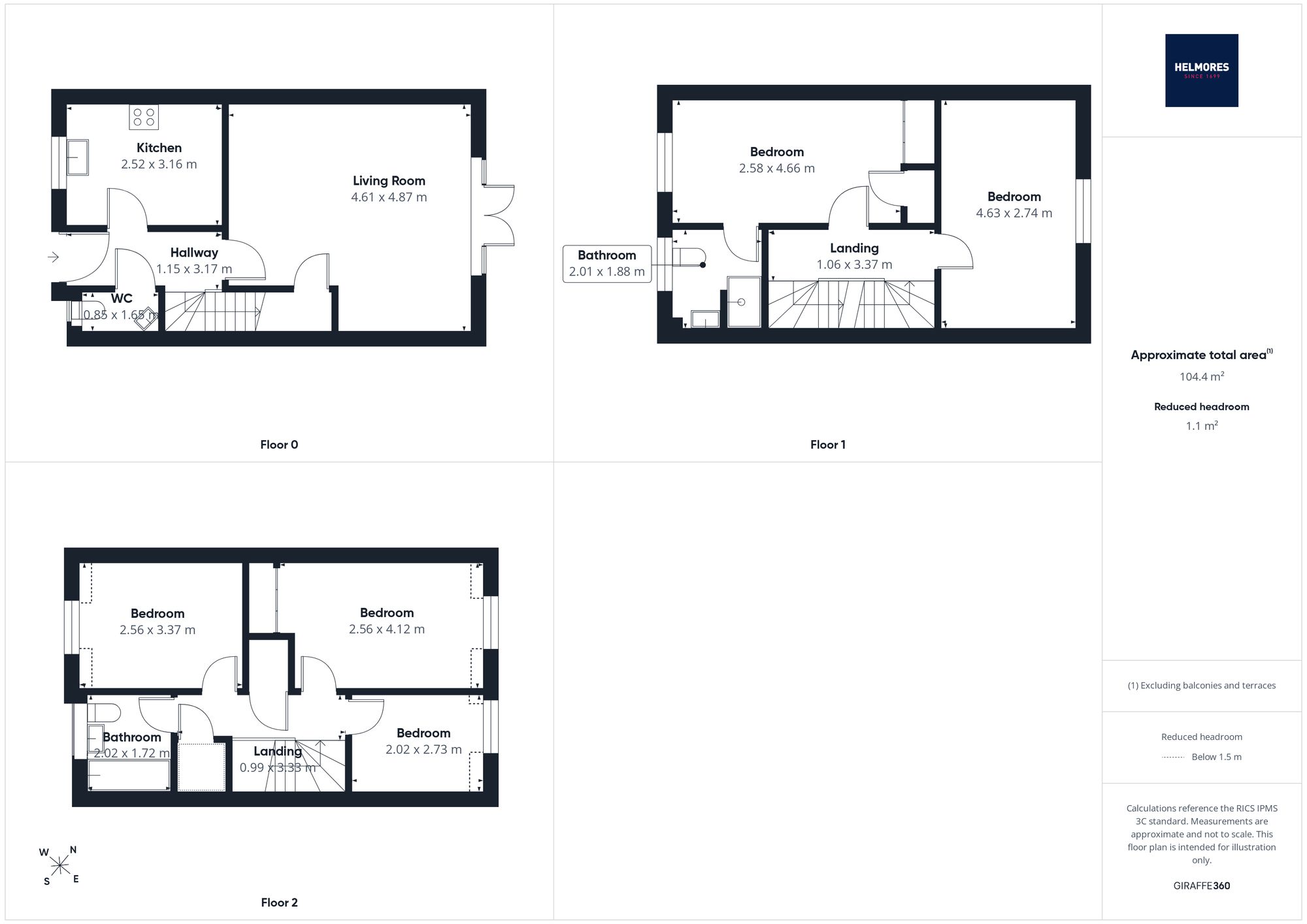 38 Shambles Drive, Crediton floorplan