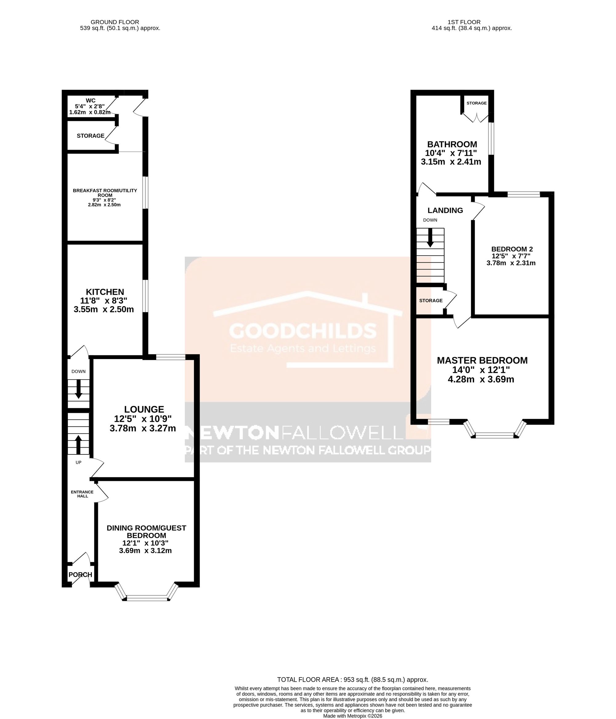 20 Weston Street, Stoke-On-Trent floorplan