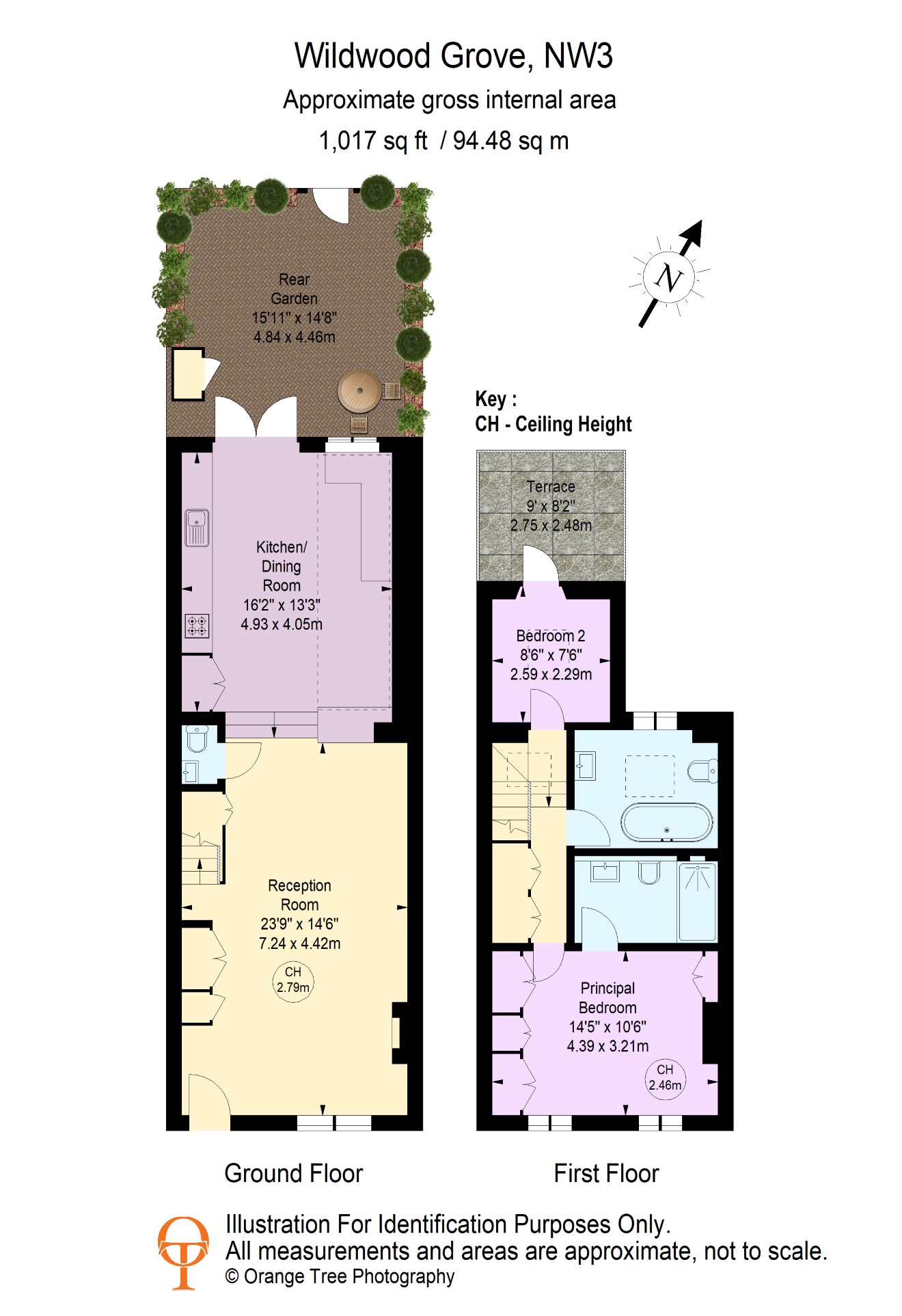 7, Wildwood Grove, London floorplan
