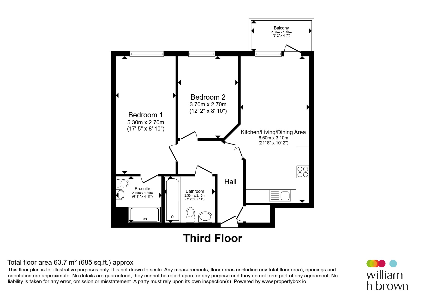 Flat 123, Mackenzie House, Chadwick Street, Leeds floorplan