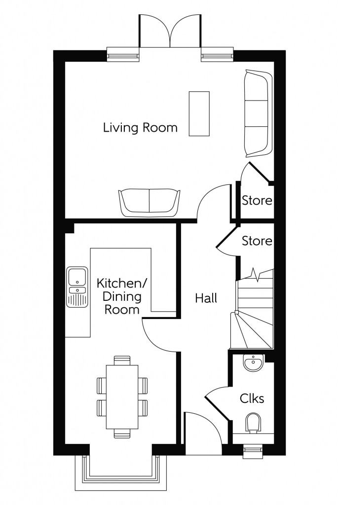 3 Bedrooms End terrace house for sale in Keepers Cottage Lane, Off Hall Road, Wouldham, Kent ME1