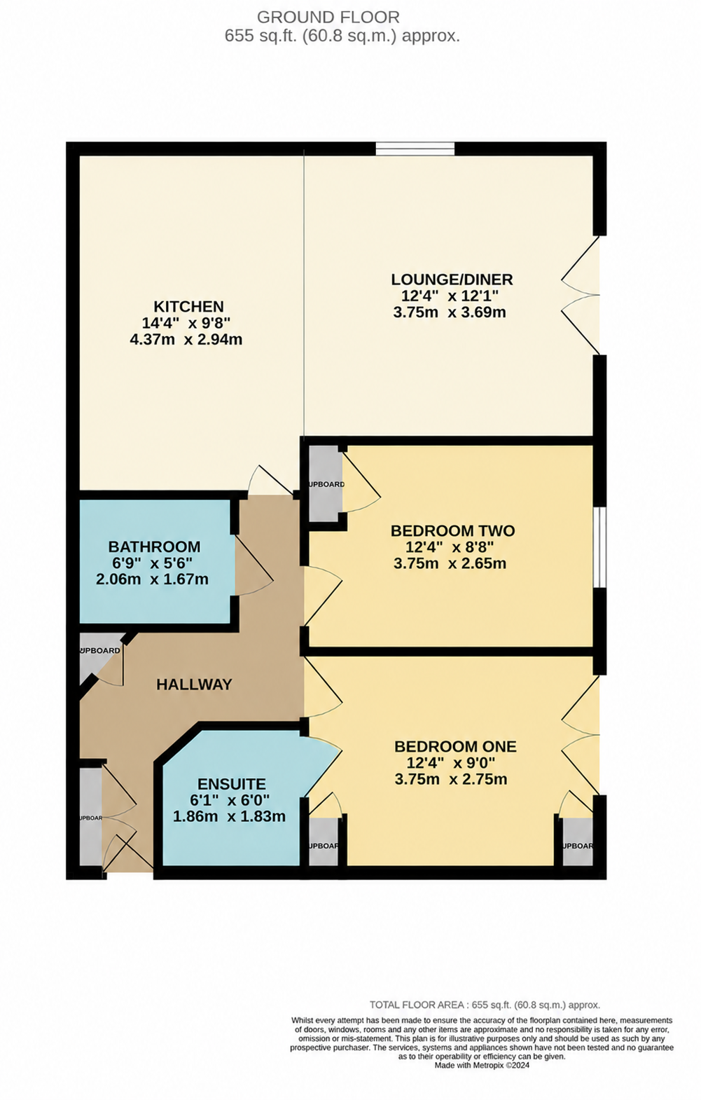 96a, Grantley Gardens, Plymouth floorplan