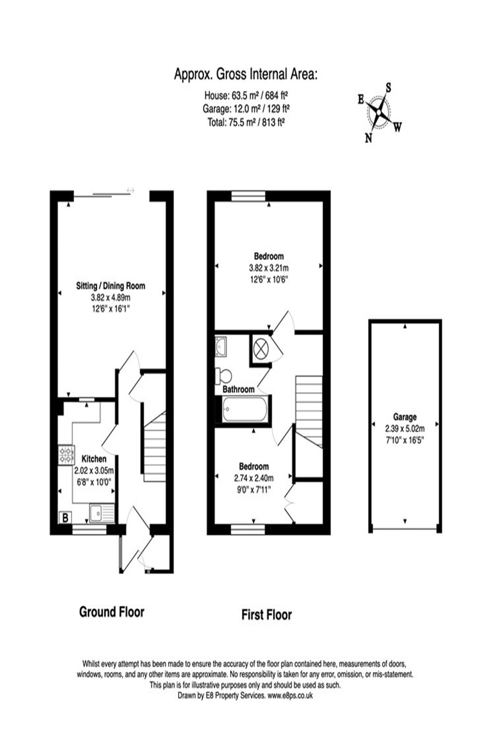 21, Dudgeon Drive, Oxford floorplan