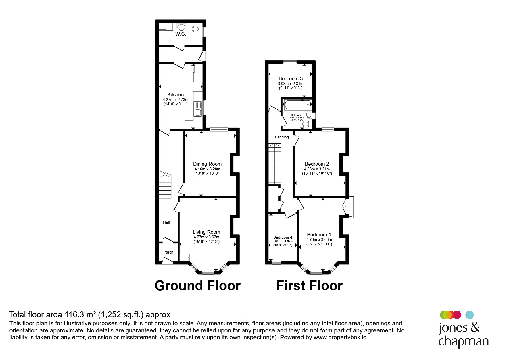 6, Henthorne Road, Wirral floorplan